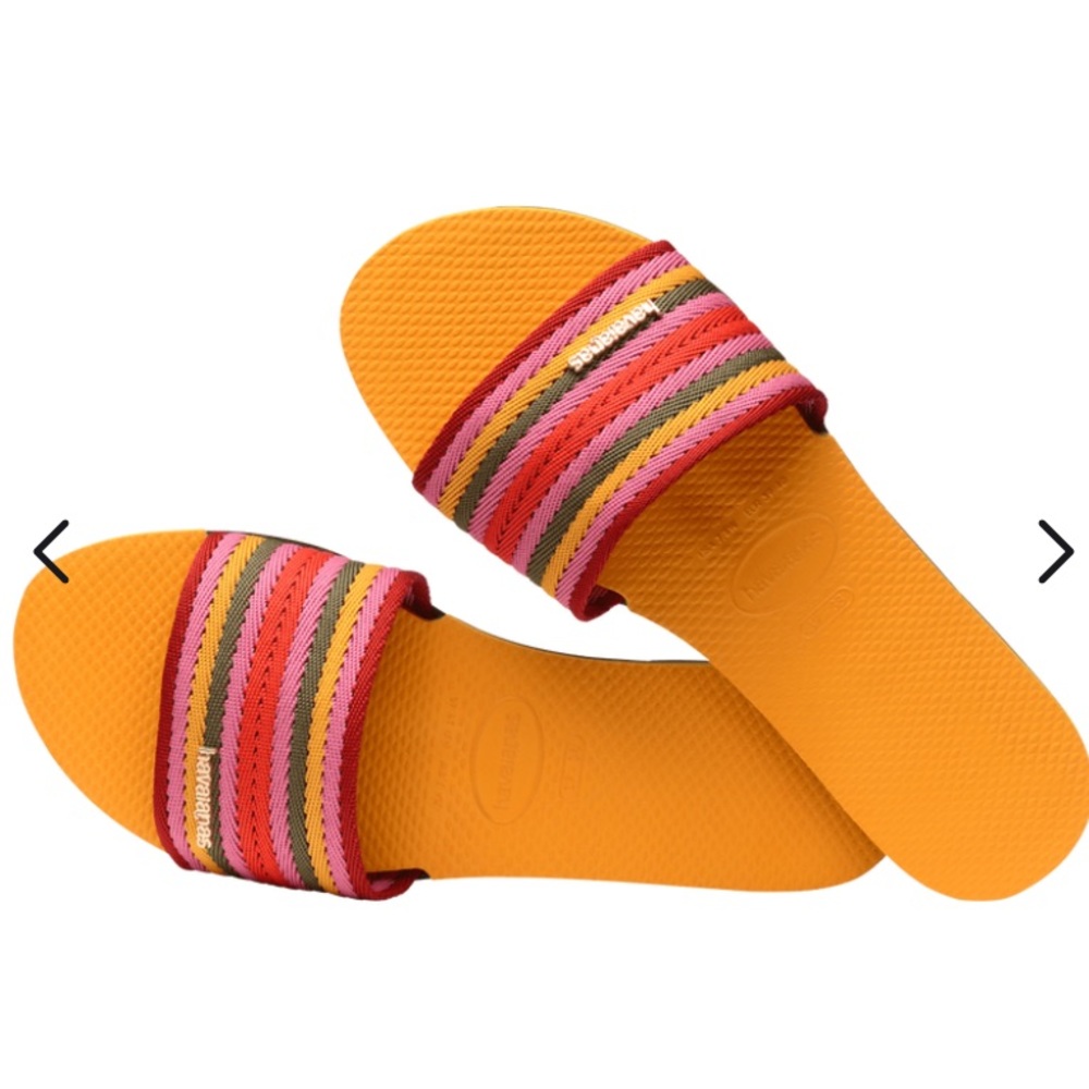 NEW HAVAIANAS MALTA MIX SANDAL size:9/10